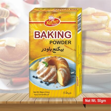 Baking Powder 50g for Cakes, Breads, and Snacks – Fresh & Hygienic – Available in Pakistan