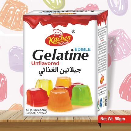Edible Gelatin – High-Quality Unflavored Gelatin Powder for Cooking and Baking