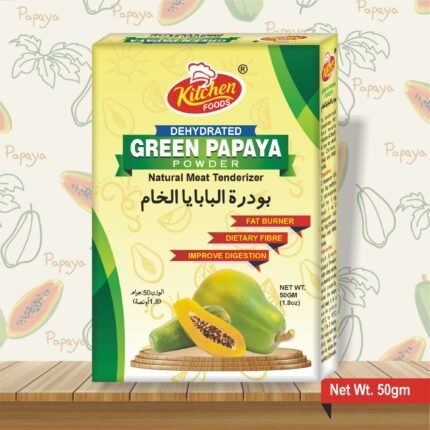 Green Papaya Powder 50g – Natural Digestive Enzyme Supplement