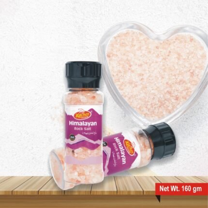 Rock Pink Salt Bottle 160g – Natural Edible Mineral Salt for Daily Use